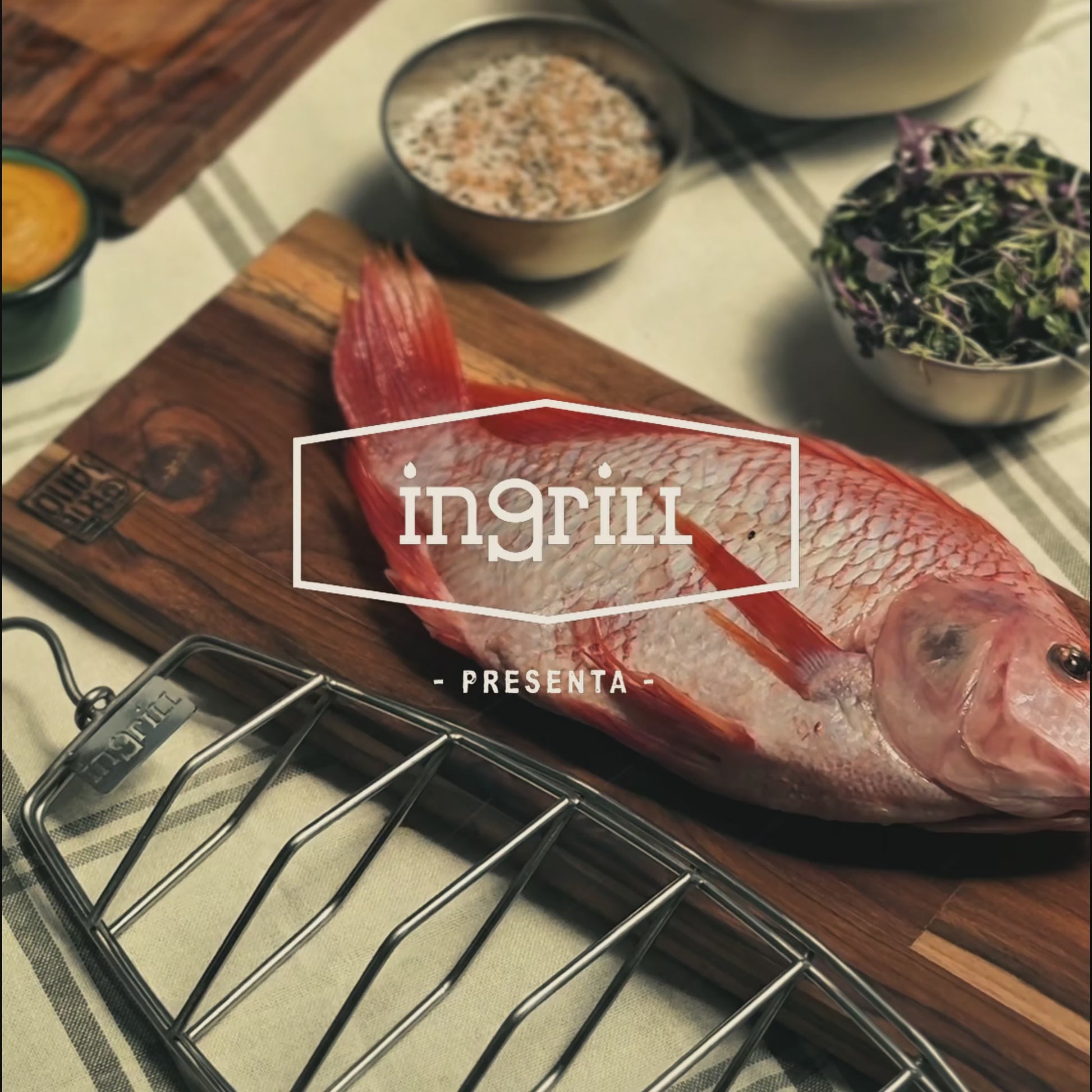 rack de pescado Ingrill