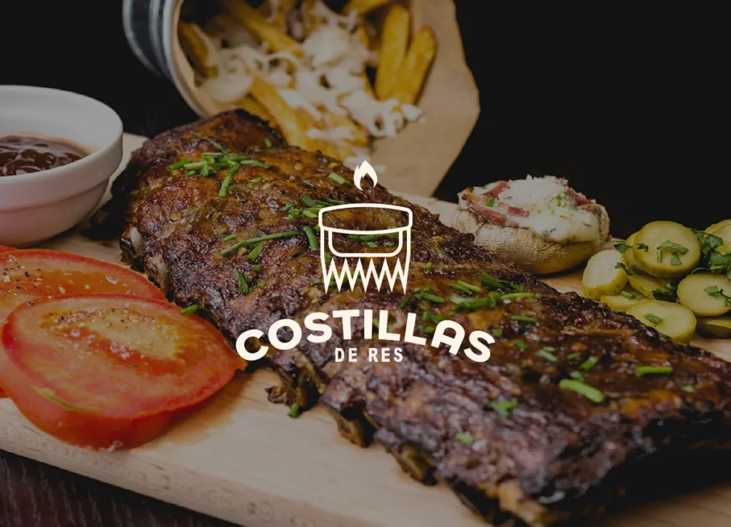 Costilla de res en salsa barbacoa